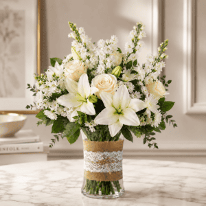 Country Styled White Flowers