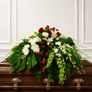 Modern Casket Spray