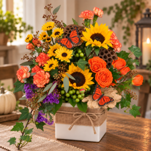 Autumn Butterfly Garden