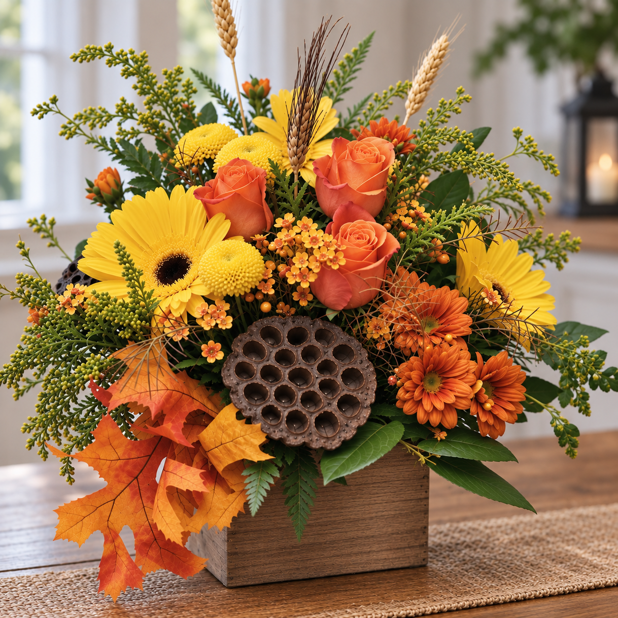 Enchanting Harvest Floral Arrangement