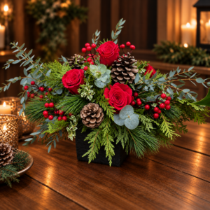 Winter Blooms Centrepiece