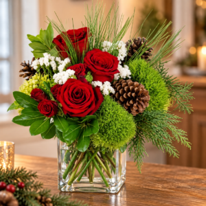 Christmas Vase Arrangement
