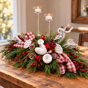 Christmas Elegance Centrepiece