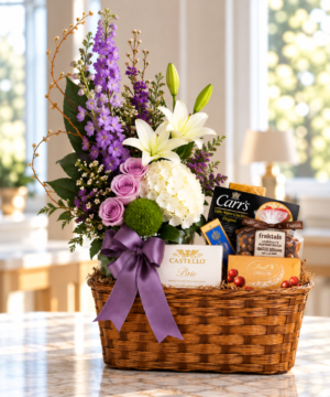 Flowers, Cheese and Gourmet