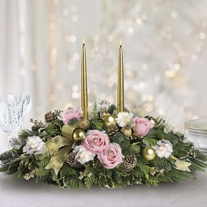 A Royal Christmas centrepiece