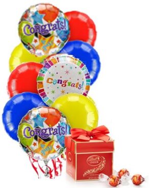 Balloon Bouquet & Chocolates
