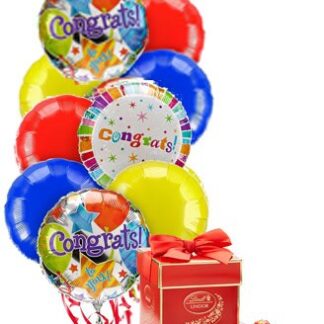Balloon Bouquet & Chocolates