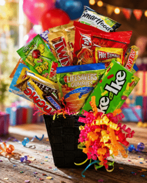 Candy & Junk Food Bucket