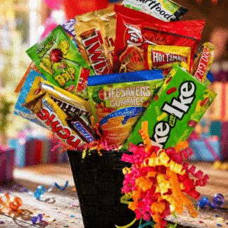 Candy & Junk Food Bucket