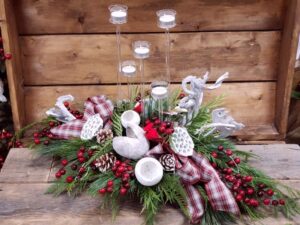 Christmas Elegance Centrepiece