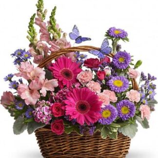 Country Basket Blooms