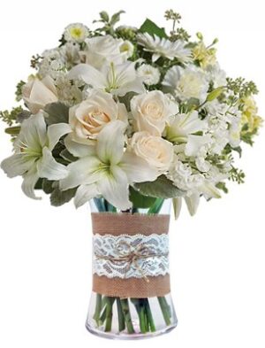 Country Styled White Flowers