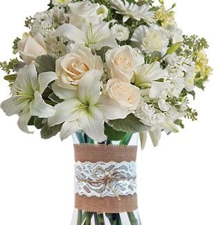 Country Styled White Flowers