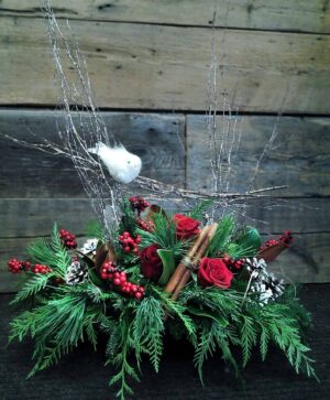 Crystal branch arrangement