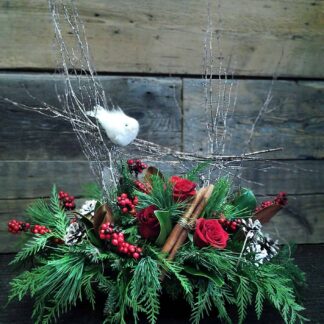 Crystal branch arrangement