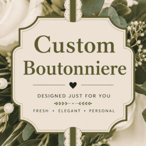 Custom Boutonniere