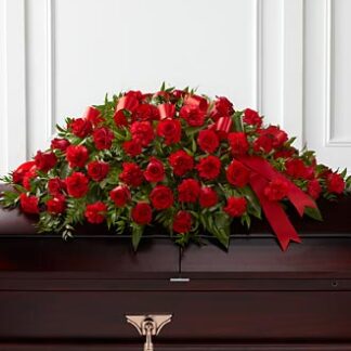 Dearly Departed Casket Spray