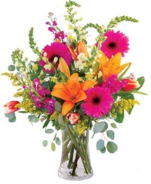 Easter Flowers from Afar