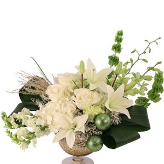 Emerald Enchantment Flower Arrangement