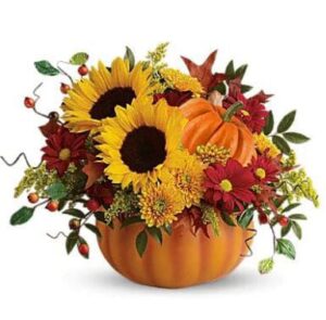 Fall ceramic Pumpkin