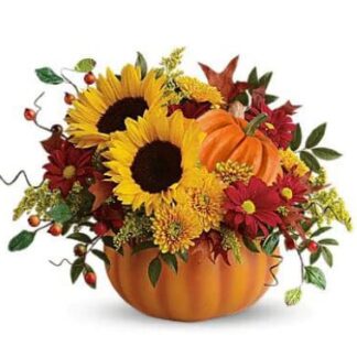 Fall ceramic Pumpkin