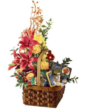 Flowers, Cheese and Gourmet