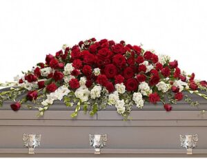 Garden of Grandeur Casket Spray