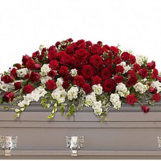 Garden of Grandeur Casket Spray