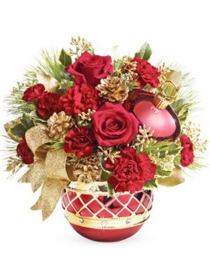 Jeweled Ornament arrangement