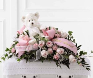 Little Angel Casket Spray