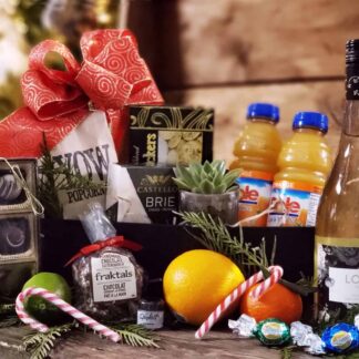 Mimosa & Goodies Basket