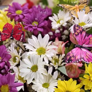 Mixed Butterfly Bouquet
