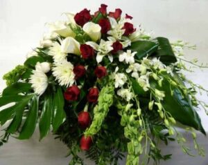 Modern Casket Spray