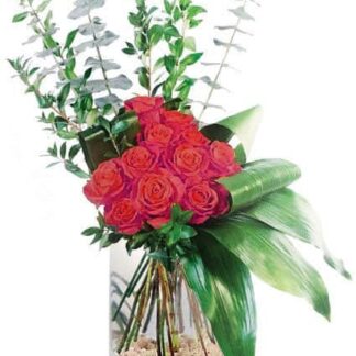 Modern Rose Arrangement