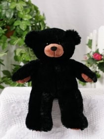 Plush Bear - Black - Large
