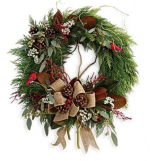 Premium Fresh Christmas wreath