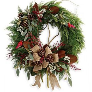 Premium Fresh Christmas wreath