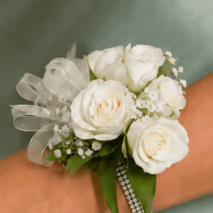 Rose Corsage Wristlet
