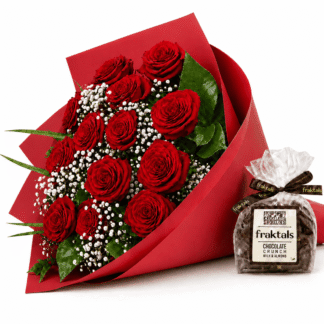 Roses & Chocolates for Mom