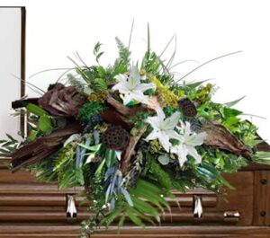 Rustic Casket Spray