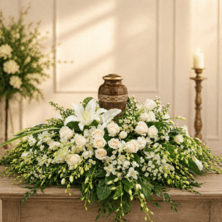 Serene Urn Garden