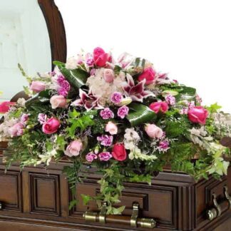 Stargazer Casket Spray