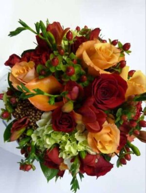 Stunning fall wedding