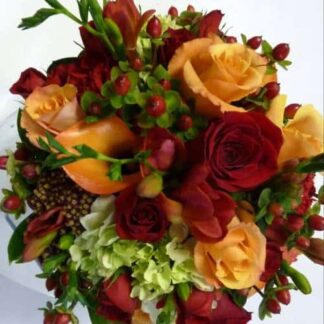 Stunning fall wedding