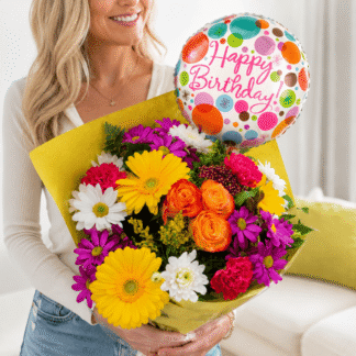 The Combo - Balloon & Flowers