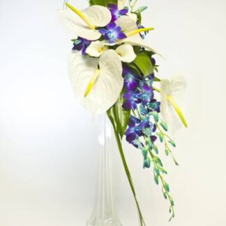 Tropical brides bouquet