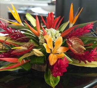 Tropical centrepiece