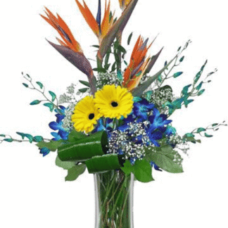 Tropical Valentine Arrangement
