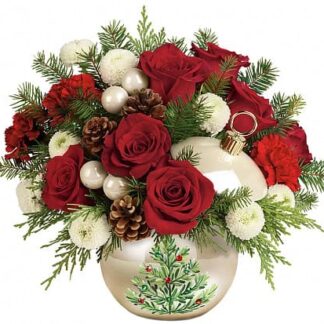 Twinkling Ornament arrangement