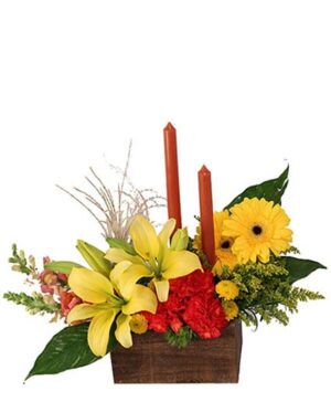 Vibrant & Glowing Centrepiece